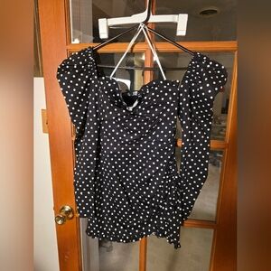 Sofia The Label Black Polka Dot Women's Dress NWT Size 6